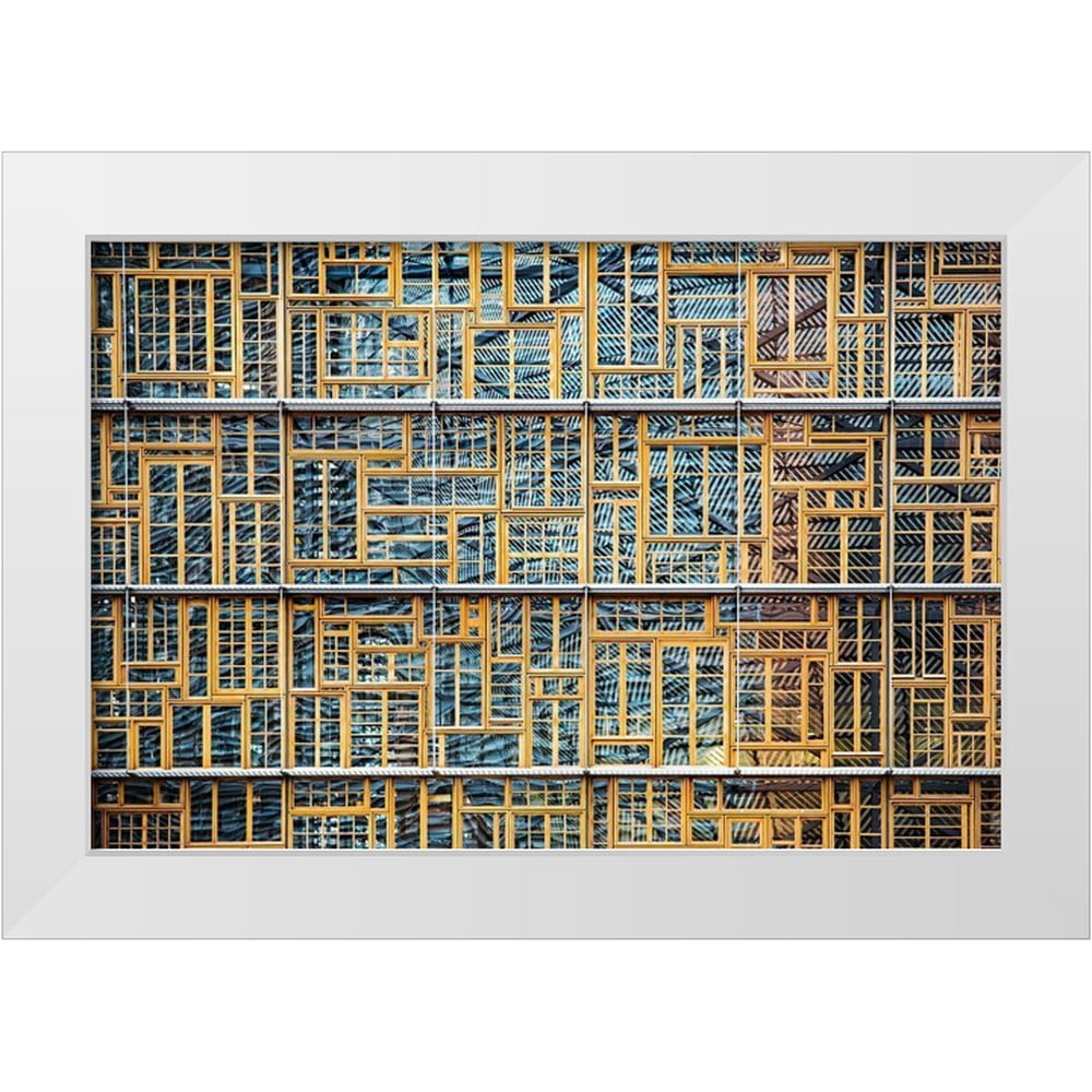 Wride, Linda 32x23 White Modern Wood Framed Museum Art Print Titled ...