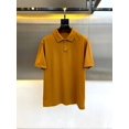 thumbnail image 3 of Polo de manga corta informal de negocios sencillo de seda morera fina de verano LP para hombre, 3 of 5