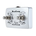 thumbnail image 1 of Rowin BeatLoop Dual Footswitch Foot Switch Pedal for Rowin BEAT LOOP Recording Effect Pedal with 6.35mm Cable, 1 of 7