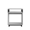 thumbnail image 3 of Ameriwood Home Mason Table de Fin en Gris Colombe, 3 of 6