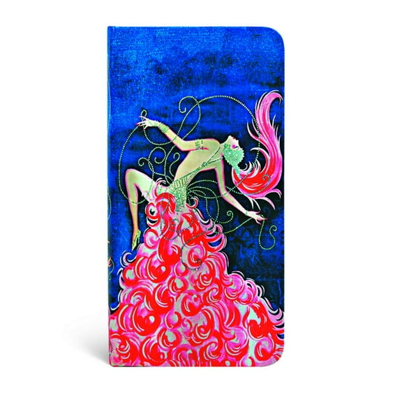 Paperblanks | Cabaret Cabaret | Vintage Vogue | Hardcover | Slim | Lined | Elastic Band Closure | 176 Pg | 85 GSM (Diary)