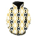 thumbnail image 1 of Sudadera con capucha y cremallera para hombre, estilo étnico exótico retro, con estampado 3D, estilo urbano de gran tamaño, estilo hip hop de primavera para adolescentes, chaquetas divertidas con capu, 1 of 6