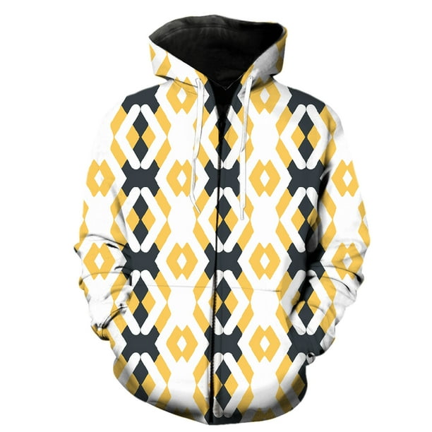 Sudadera con capucha y cremallera para hombre, estilo étnico exótico retro, estilo urbano moderno, chaquetas con capucha, estilo Harajuku, unisex, de manga larga, con estampado 3D para primavera