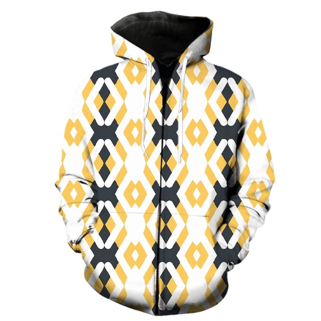 Sudadera con capucha y cremallera para hombre, estilo étnico exótico retro, con estampado 3D, estilo urbano de gran tamaño, estilo hip hop de primavera para adolescentes, chaquetas divertidas con capu