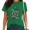 D-Green, variant on UNISHE Women's Queen of Hearts Retro Graphic T-Shirt Fashion Short Sleeve Tee White, S