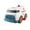 White, variant on SPOORYYO Big Trucks for Toddlers Includes Garbage Truck,Dump Truck,Cement Car,and Fire Truck,Truck Car Toys Gift for Boys Kids,Easter Christmas Birthday Gifts for Boys Girls,Emits light and sound