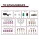 thumbnail image 2 of Kit de 71 Piezas de Accesorios para Antorcha de Soldadura TIG, Boquilla de Alúmina, Cuerpo de Pinzas, Lente Corta, 12 Vasos de Vidrio y Consumibles., 2 of 5