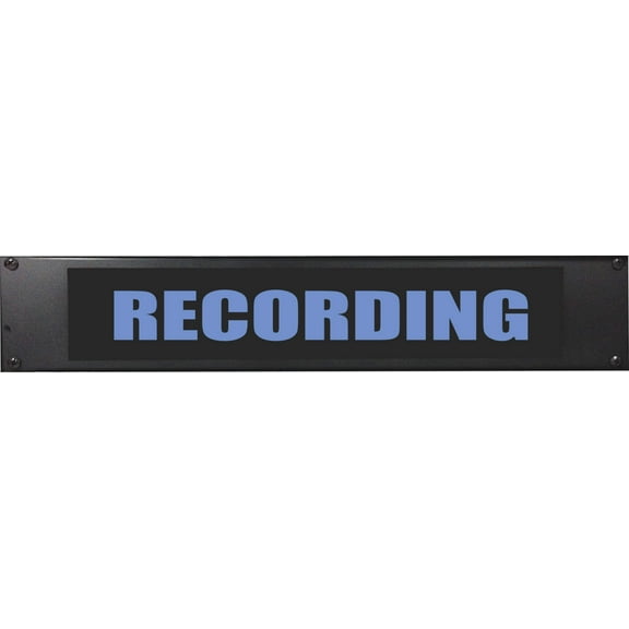 AMERICAN RECORDER - 2RU "RECORDING" LED Lighted Sign