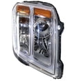 thumbnail image 4 of For GMC Terrain 2016 2017 Headlight Assembly Driver Side | Chrome Bezel | CAPA | Replacement For GM2502435, GM2502435C | 84791980, 84064626, 4 of 5