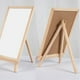 thumbnail image 4 of Pizarra de madera para estudiantes, letrero de tienda, tablero de escritura con soporte, pequeña pizarra de madera para decoración del hogar, manualidades, pizarra pequeña, 4 of 6