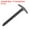 Black, variant on Uxcell 14.5cm/5.7 Inch T Shape Spiral Plastic Camping Tent Stakes Red 6 Pack