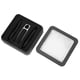 thumbnail image 1 of Cubierta Del Mando A Distancia Del Coche, ABS Y Cuero Keyless Entry Remote Key Fob Protector Shell Para P-anamera C-ayenne 911 T-aycan(negro), 1 of 5
