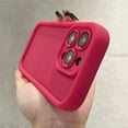 thumbnail image 2 of Candy Color Soft Silicone Phone Case For iPhone 15 11 12 13 14 Pro Max Fashion Dopamine Lens Protection Shockproof Bumper Cover T2 For iPhone 14, 2 of 6