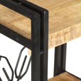 thumbnail image 6 of vidaXL 3-Tier Bookcase 23.6"x11.8"x31.5" Solid Mango Wood, 6 of 10