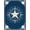 Blue, Pattern 15, variant on ODIKA Ocean Nautical Wave Seashell Border Bathroom Coral Reef Starfish Flowing Dynamic for Home Office, Gaming Room, Under Desk, Non-Slip Chair-Friendly