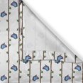 thumbnail image 6 of Ambesonne Butterfly Valance & Curtain, Branches Green Leaves, 55"x36", Blue Brown and Green, 6 of 7