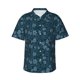 thumbnail image 1 of Balery Rose Flowers Camisas hawaianas de manga corta para hombre, camisas playeras de corte holgado, camisas de vacaciones con botones,XX-Large, 1 of 7