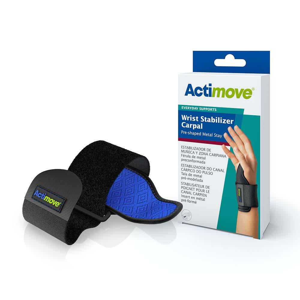 Actimove Everyday Supports Wrist Brace Carpal Wrist Support with PreShaped Metal Stay for
