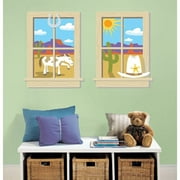 RoomMates Old West Peel & Stick Window