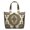 Artistic, variant on Trippy Geometric Patterns Travel Bag Psychedelic Mala Art Duffel, Meditation Space Inspired, Bohemian Healing Tote