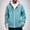 Light Blue, variant on Mens Hoodie Zip Pullover Men's Fashionable Solid Color Long Sleeved Zipper Hooded Cardigan Pocket Sweatshirt Jacket Yellow L