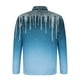 thumbnail image 4 of Blusa y camisa de manga larga con cuello vuelto para hombre, jersey con cremallera, color liso, solapa, blusa de manga larga con cuello vuelto, blusa para hombre, blusa de poliéster, 4 of 5