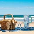 thumbnail image 3 of 40 Oz Sea Turtle Tumbler with Handle Lid and Straw,Double Wall Vacuum Stainless Steel Watercolor Ocean Turtle Cup,Water Bottle,Travel Coffee Mug,Hawaiian Sea Turtle Decor,Accessories, 3 of 5