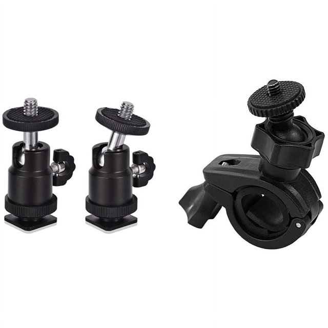 Suction Cup for Action Cam Car Keys with 2 Pcs Mini Ball with Hot Shoe Mount Adapter for Dslr Camera