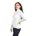 thumbnail image 2 of Blusa tejida de cuello alto Juvenil, 0248 (Blanco) blanco CH, 2 of 5