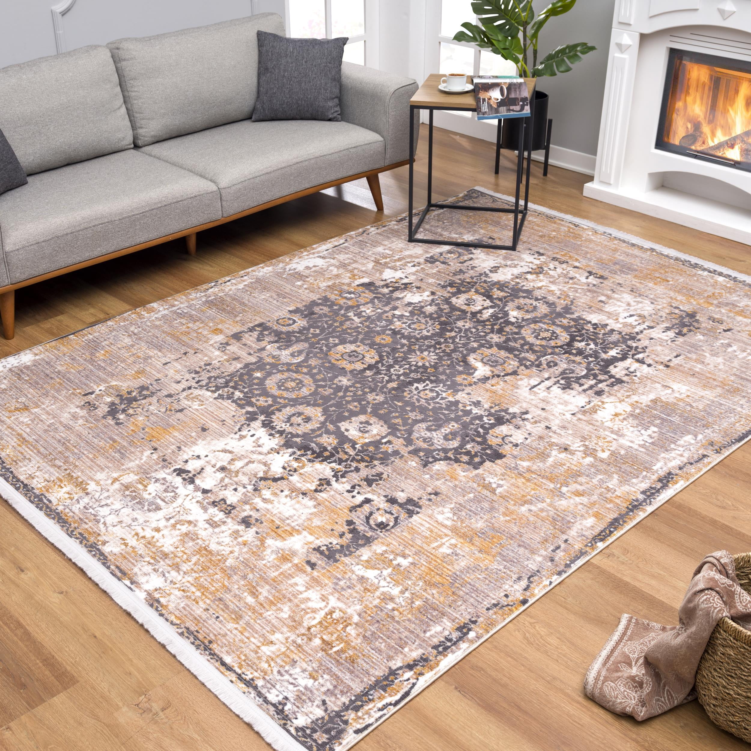 Rug Branch Amalfi Collection Modern Oriental Runner Area Rug