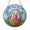 Acrylic 3.5 Inch, variant on Easter Basket Stained Glass Suncatcher Window Hanging, Spring Inspired Decorative Art Panel with Colorful Egg Design for Seasonal Home Decor