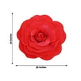 thumbnail image 3 of Efavormart 2 Pack 20” 3D Craft Rose Red Real Feel Foam Rose for DIY Wedding Bouquets Arrangements Party Home Decorations, 3 of 10