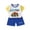 White, variant on Bovxnpu Toddler Boys Summer Clothing Sets Kids Graphic T Shirt Shorts Short Sleeve Outfit Set