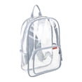 thumbnail image 5 of Eastsport Unisex 16" Success Clear Backpack, Cool Gray, 5 of 7