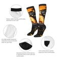 thumbnail image 3 of Susaid Golden Koi And Treasure Print Thermal Winter Socks for Men and Women, Warm Crew Hiking Socks, for Boots and Outdoor Activities, 3 of 6