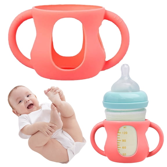 Clearance Tableware under $5,Silicone Glass Baby Holder Easy Grip Drop Shockproof
