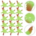 thumbnail image 5 of 100 piezas de sépalos de tela, pétalos de tela, sépalos verdes, cálices para hacer flores artificiales., 5 of 5