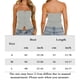 thumbnail image 2 of Blusa Mangas Largas Top sin tirantes con botones, Top corto ajustado para mujer, ropa de calle Hotsweet Kuymtek Gris T L para Mujer, 2 of 6