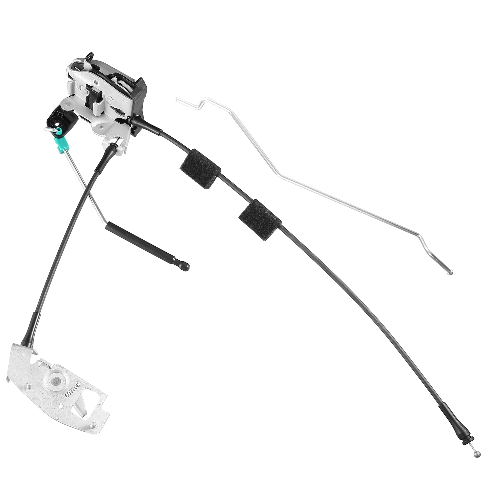 Rear Right Door Latch Assembly W/ Cable & Rod for Ford E150 Econoline