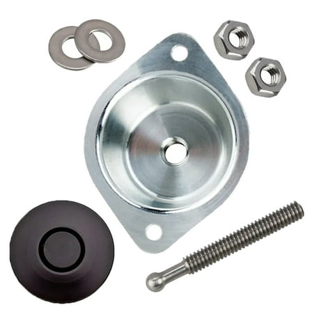 Mini Black Quick Latch Kit w/ Mounting Cup