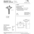 thumbnail image 2 of BarclayOpulence Ped Lav, Rect. Bowl,, 2 of 2