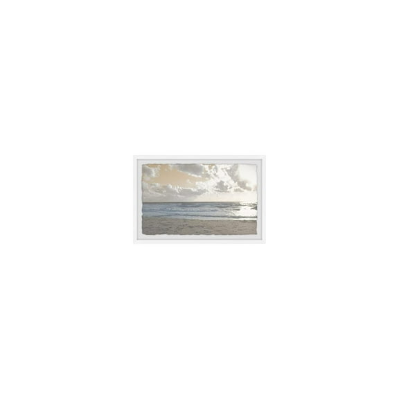 Marmont Hill Serene Sea III Framed Painting Print