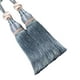 thumbnail image 1 of Moyic 2 uds poliéster borla de moda cortina Tieback para decoración del hogar accesorios de habitación tejido multiusos duradero Decoración del hogar Gris azul 1, 1 of 6