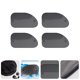 thumbnail image 4 of Sombrillas de ventanas de automóviles universales Automóvil UV bloqueando cubiertas protectoras (negro), 4 of 6