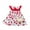 Red, variant on Dresses For Girls Kids Outfits Set Casual Princess Baby Toddler Strawberry Bag Print Dress 12 Months-18 Months