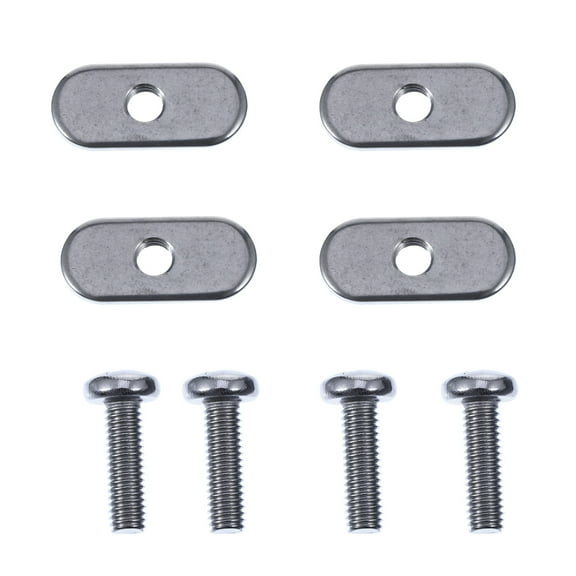 Worgeous 1 Set Kayak Bolt and Nut Set in Silver for Fishing Mount Accessories