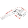 thumbnail image 3 of Silver Tone Car Turn Signal Extension Steering Wheel Extension Turn Rod Position Up Kit Rod Extension Aluminum Alloy, 3 of 8