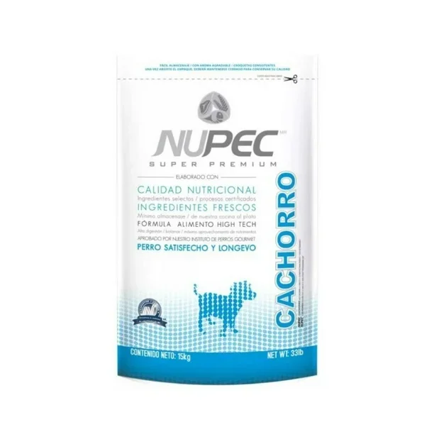 Croquetas para Perro Nupec Cachorro Razas Grandes 15 Kg
