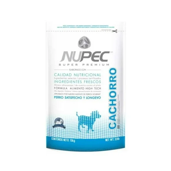 Croquetas para Perro Nupec Cachorro Razas Grandes 15 Kg