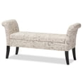 thumbnail image 1 of Bowery Hill Tufted Storage Bench in Beige, 1 of 7